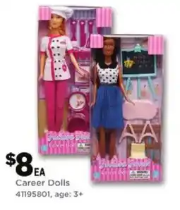 Dollar General Career Dolls offer
