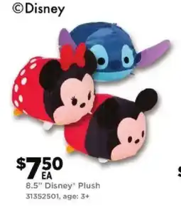 Dollar General 8.5" Disney Plush offer