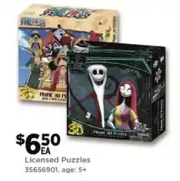 Dollar General Licensed Puzzles offer