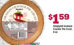 Grocery Outlet SimplyGO Graham Cracker Pie Crust offer