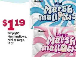 Grocery Outlet SimplyGO Marshmallows offer