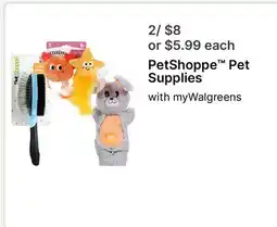 Walgreens PetShoppe Pet Supplies offer