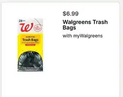 Walgreens Walgreens Trash Bags offer