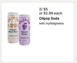 Walgreens Olipop Soda offer