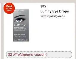 Walgreens Lumify Eye Drops offer