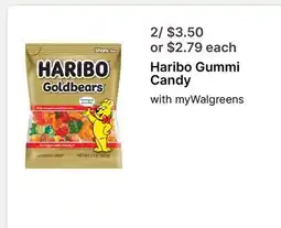 Walgreens Haribo Gummi Candy offer