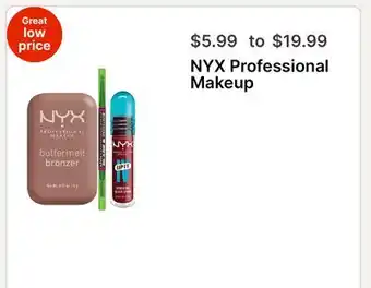 Walgreens NYX Professional Makeup offer