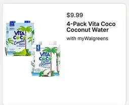 Walgreens Vita Coco Coconut Water offer