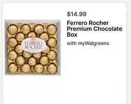 Walgreens Ferrero Rocher Premium Chocolate Box offer