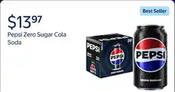 Walmart Pepsi Zero Sugar Cola Soda Pop offer