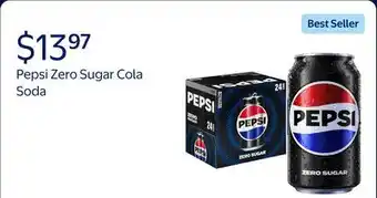 Walmart Pepsi Zero Sugar Cola Soda Pop offer