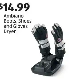 Aldi Ambiano Boots, Shoes and Gloves Dryer offer