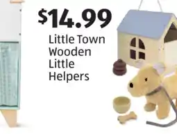 Aldi Little Town Wooden Little Helpers offer