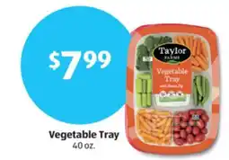 Aldi Vegetable Tray offer