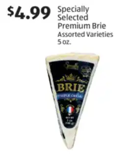 Aldi Specially Selected Premium Brie offer