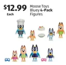 Aldi Moose Toys Bluey 4-Pack Figures offer