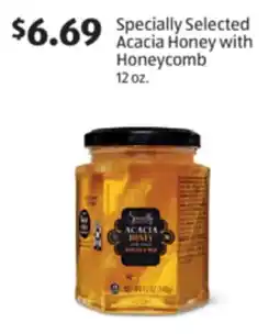 Aldi Specially Selected Acacia Honey with Honeycomb offer