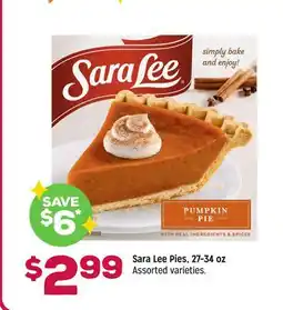 Grocery Outlet Sara Lee Pies offer