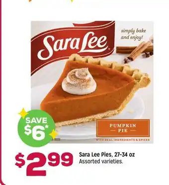 Grocery Outlet Sara Lee Pies offer