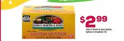 Grocery Outlet John F. Martin & Sons Butter offer