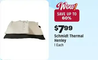 Grocery Outlet Thermal Henley offer