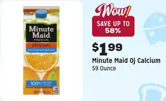 Grocery Outlet Oj Calcium offer