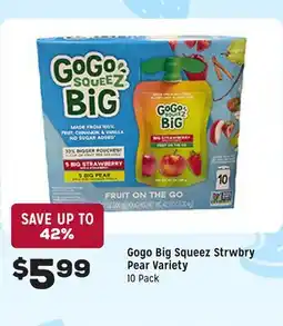Grocery Outlet Strwbry Pear Variety offer