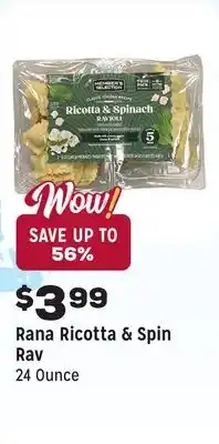 Grocery Outlet Ricotta & Spin Rav offer