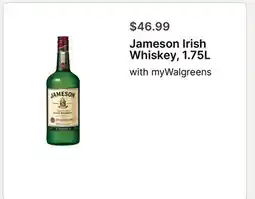 Walgreens Jameson Irish Whiskey, 1.75L offer