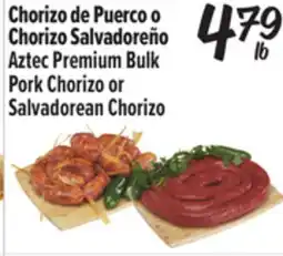El Super Aztec Premium Bulk Pork Chorizo or Salvadorean Chorizo offer