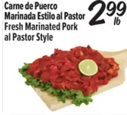 El Super Fresh Marinated Pork al Pastor Style offer