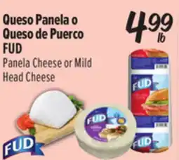 El Super FUD Panela Cheese or Mild Head Cheese offer