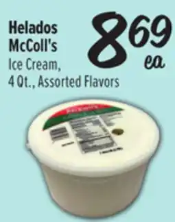 El Super McColl's Ice Cream offer