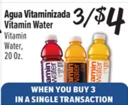 El Super Vitamin Water offer