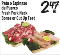 El Super Fresh Pork Neck Bones or Cut Up Feet offer