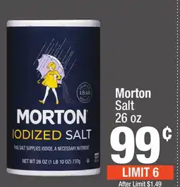 Super King Markets Morton Salt offer