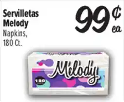 El Super Melody Napkins offer