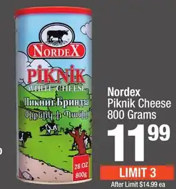 Super King Markets Nordex Piknik Cheese offer