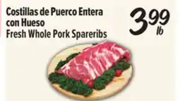 El Super Fresh Whole Pork Spareribs offer