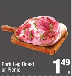 Super King Markets Pork Leg Roast or Picnic offer
