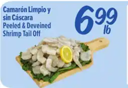 El Super Peeled & Deveined Shrimp Tail Off offer