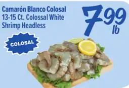 El Super 13-15Ct. Colossal White Shrimp Headless offer
