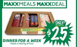 Foodmaxx Dinner For A Week offer