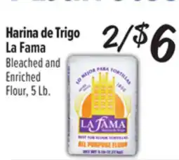 El Super Bleached and Enriched Flour offer