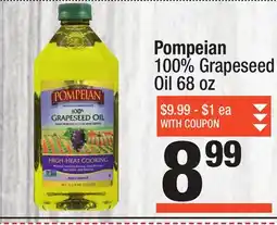 Super King Markets Pompeian 100% Grapeseed Oil offer
