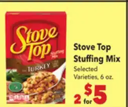 Vallarta Supermarkets Stove Top Stuffing Mix offer