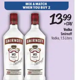 El Super Smirnoff Vodka offer