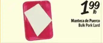 El Super Bulk Pork Lard offer