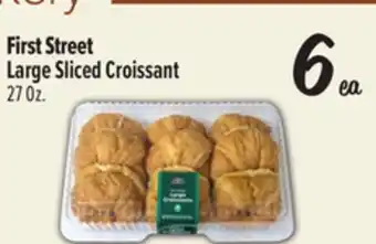 El Super Large Sliced Croissant offer
