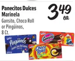 El Super Gansito, Choco Roll or Pingüinos offer